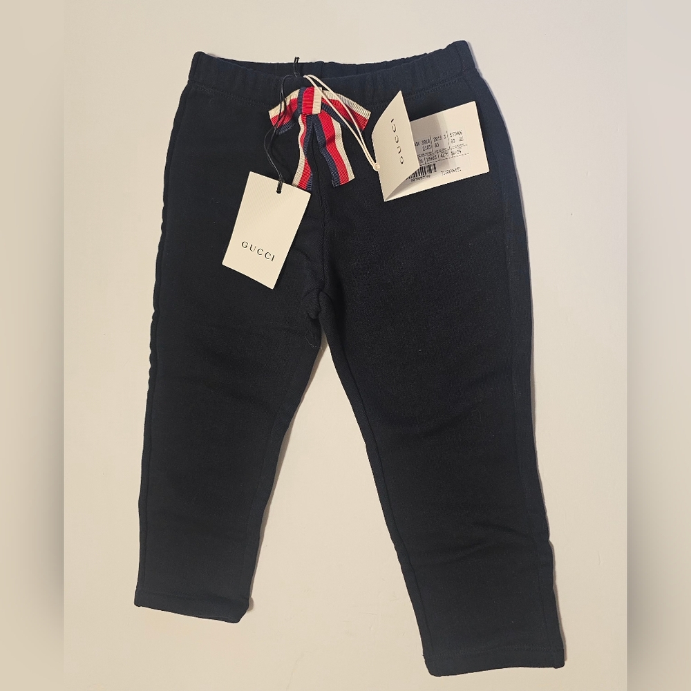 Gucci Navy Jersey Pant